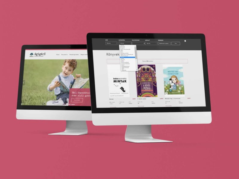 Children books platform web development and database, sciart project